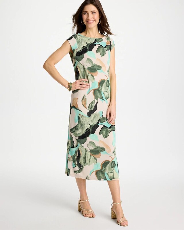 Travelers Soft Bloom Midi Dress - image 2